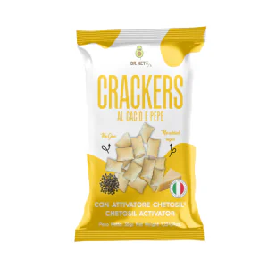 Cracker chetogenico Cacio e Pepe DR.Keto