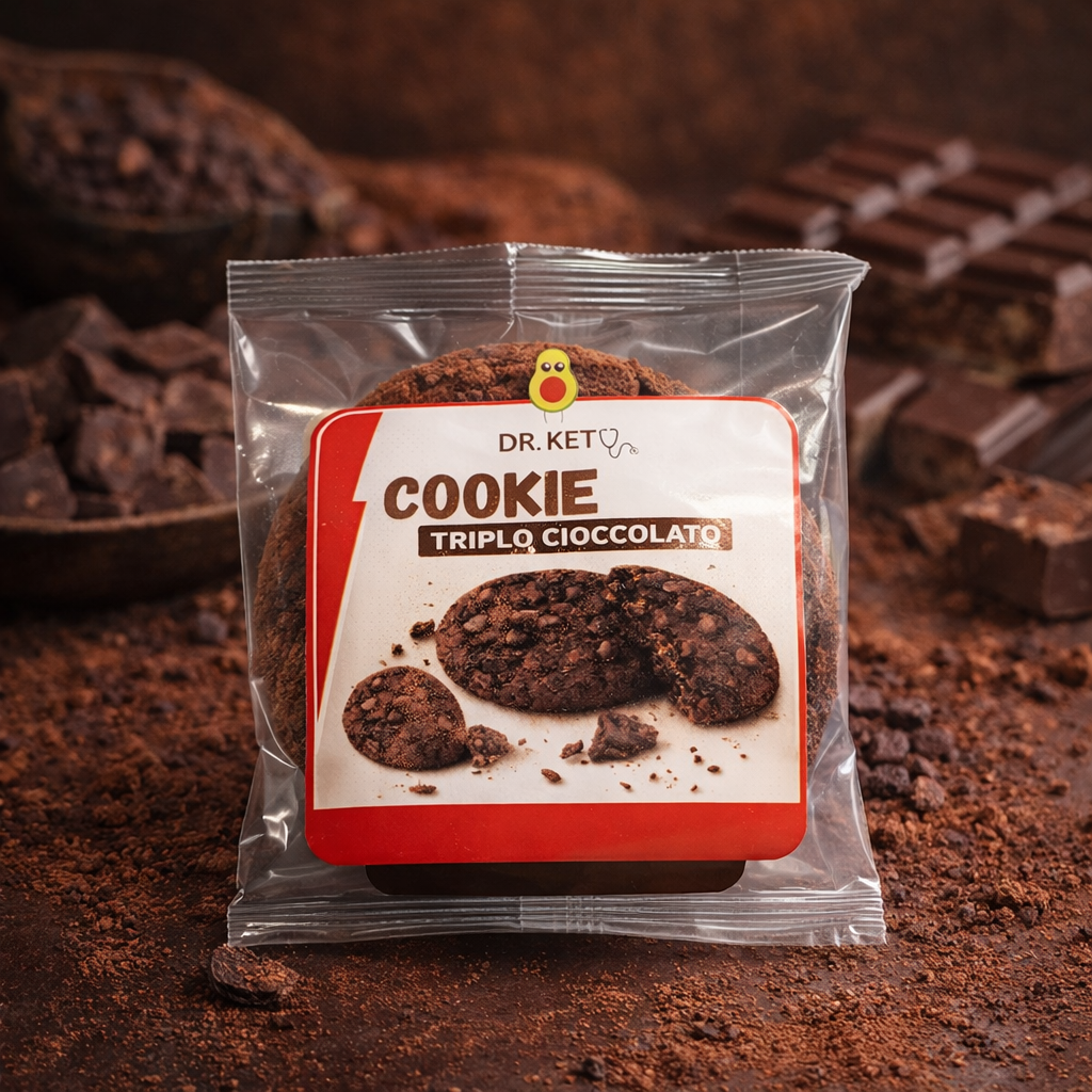 Cookie Triplo Cioccolato - 50gr.